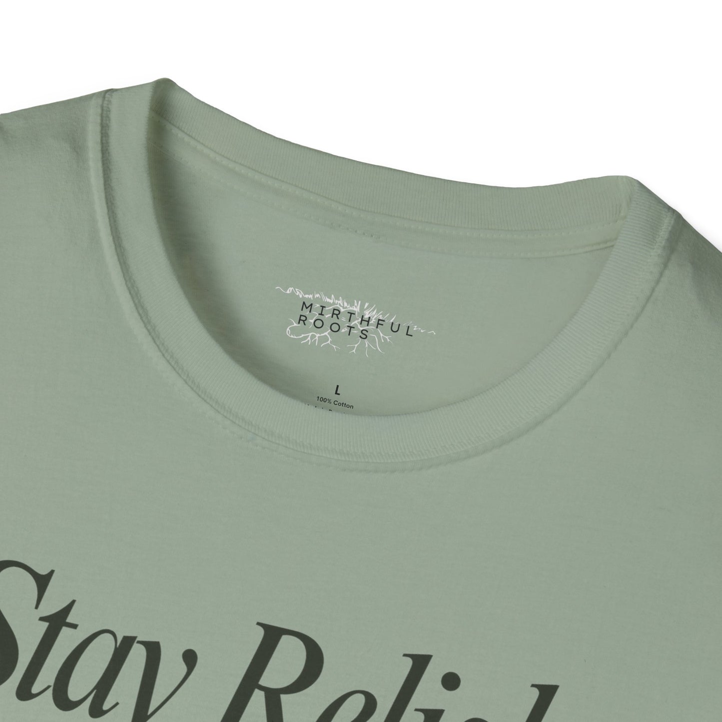 Vintage Style Relaxed T-Shirt - 'Stay Relish My Friends'