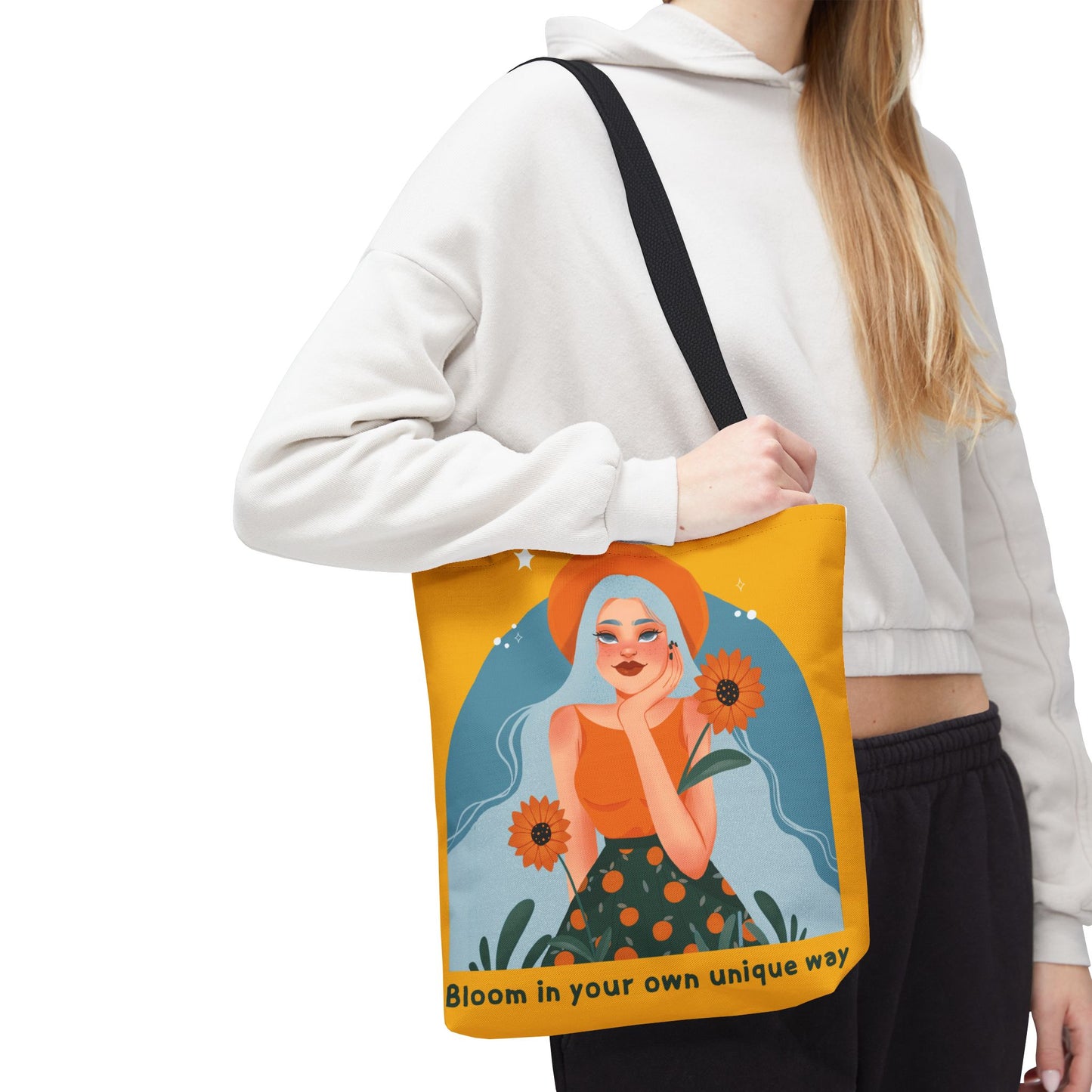 Bloom in Your Own Unique Way Tote Bag