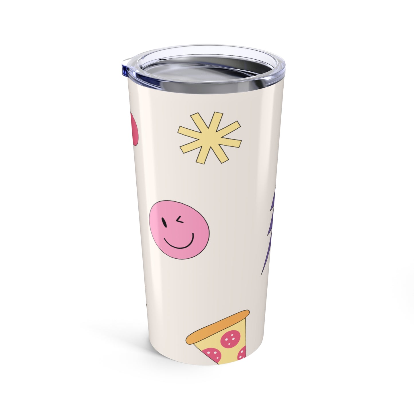Doodle Icon Fun Tumbler, 20oz