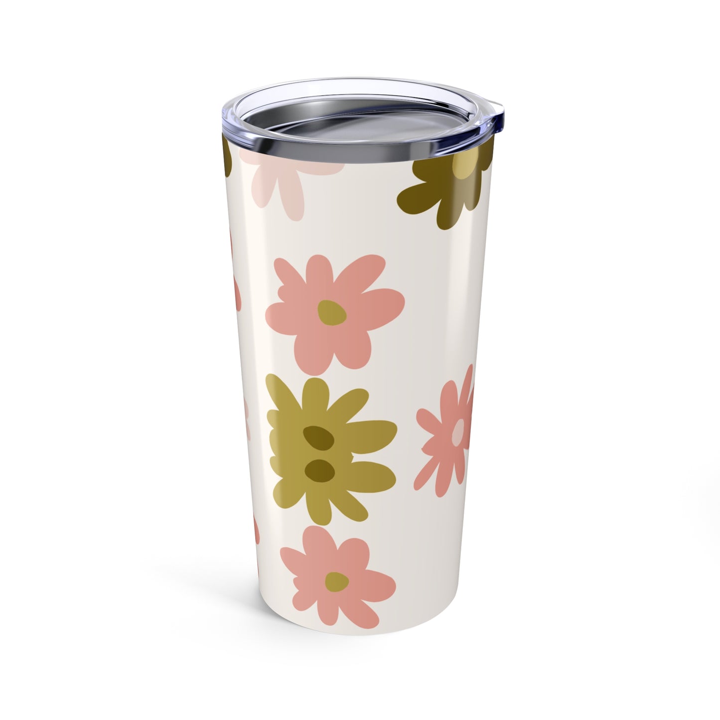 Pink and Proper Floral Tumbler 20oz