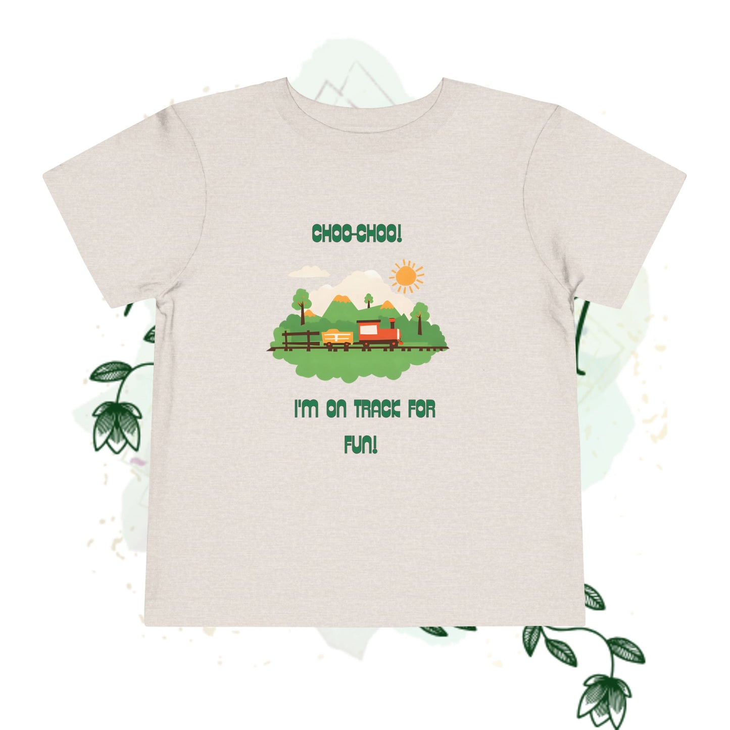 Toddler Train Adventure Tee