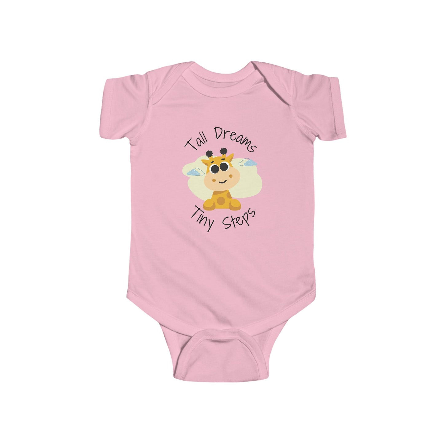 Adorable Infant Bodysuit - "Tails Dreams Tiny Steps"