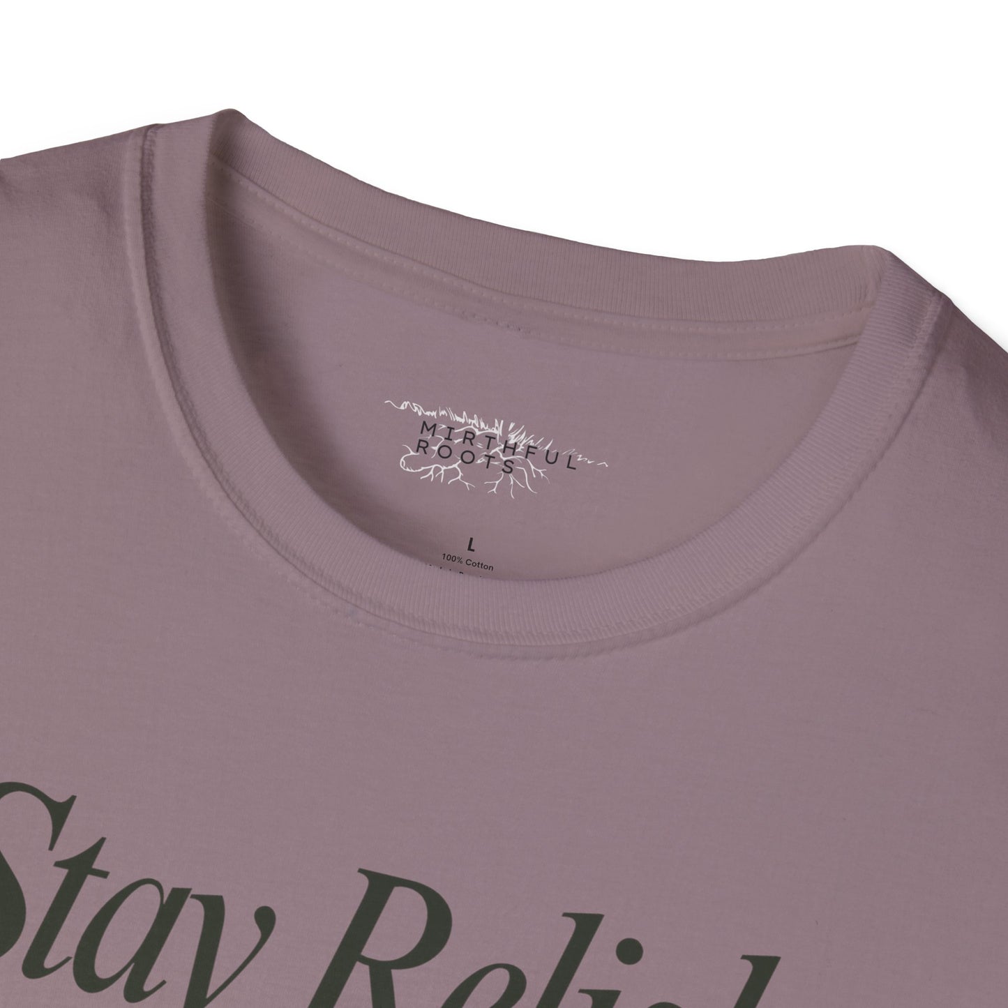 Vintage Style Relaxed T-Shirt - 'Stay Relish My Friends'