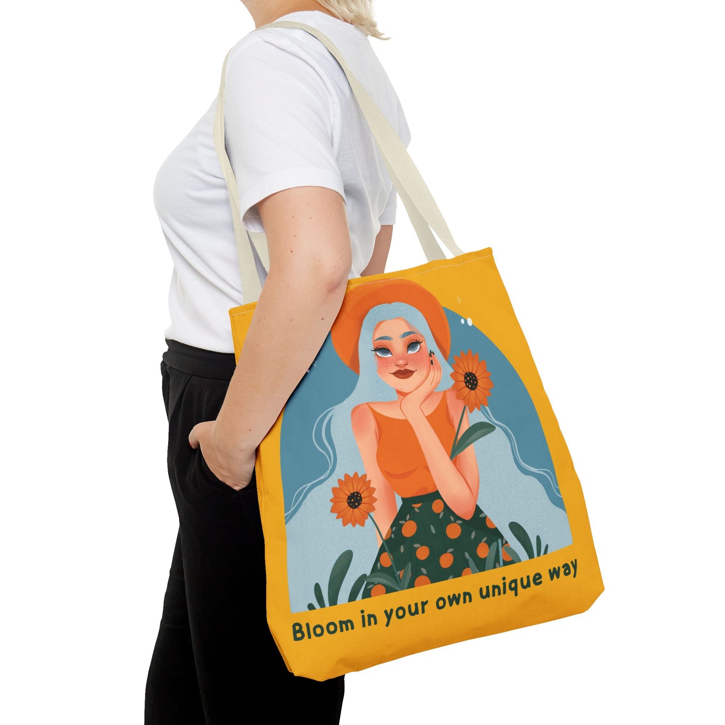 Bloom in Your Own Unique Way Tote Bag