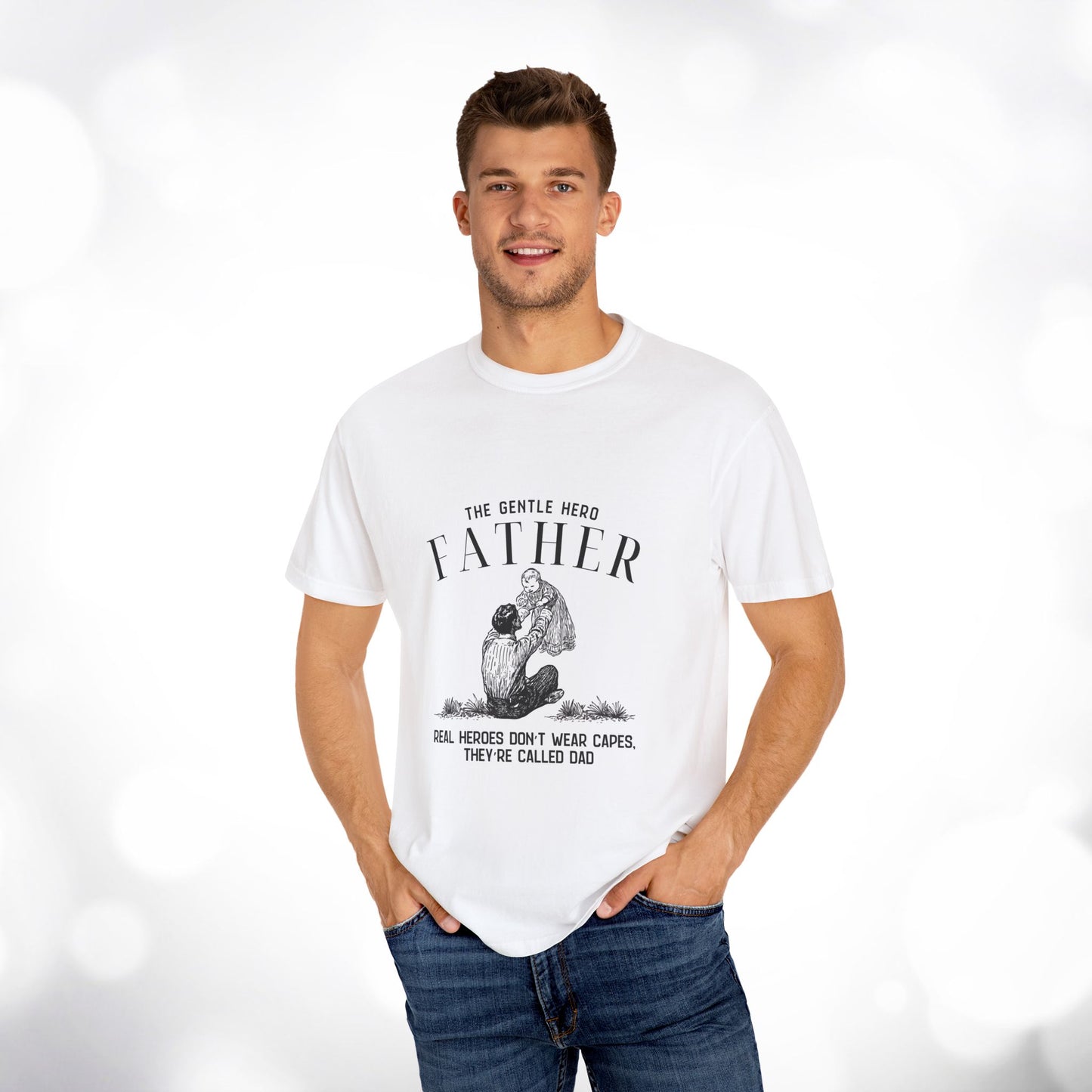Real Heroes Don't Wear Capes Tee