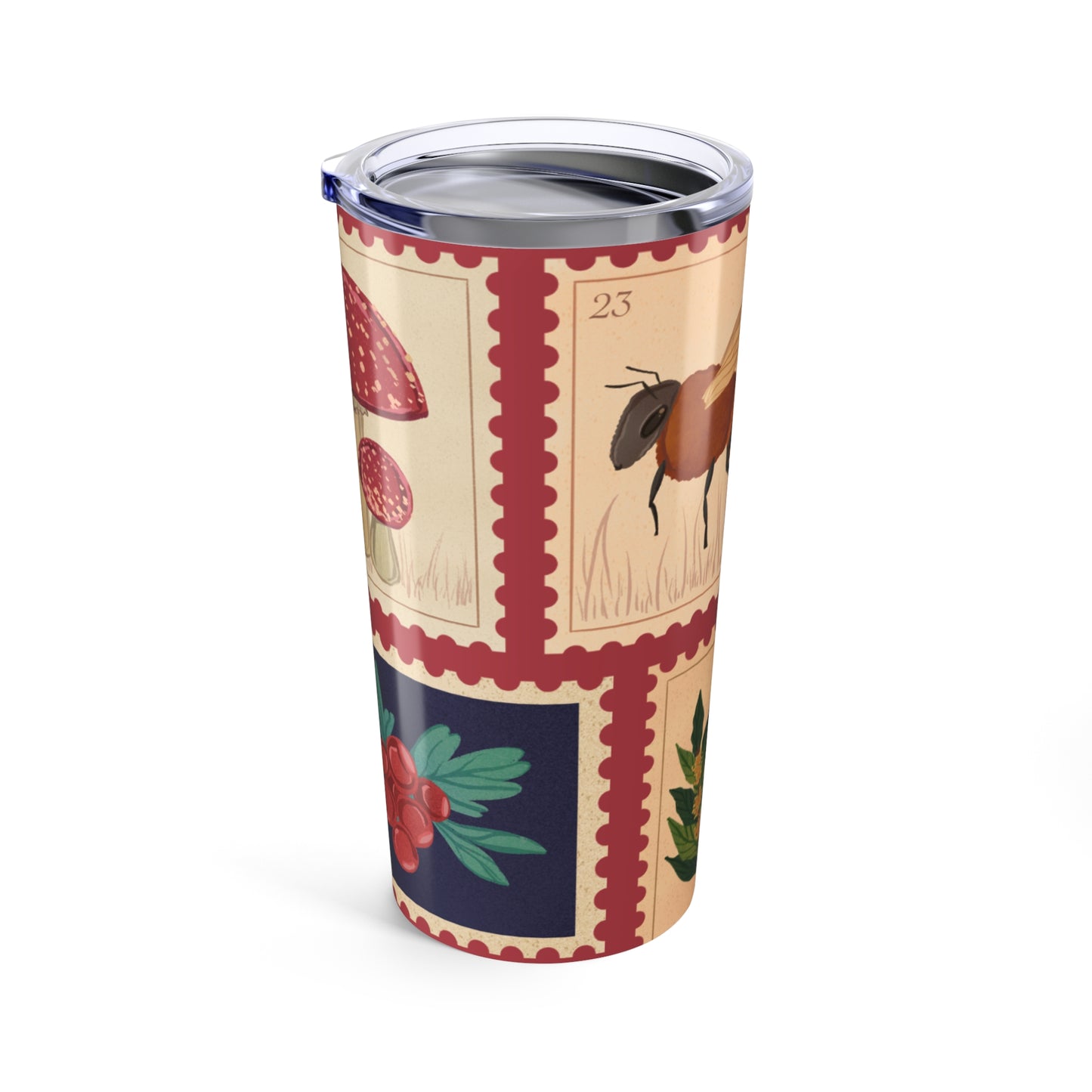 Vintage Botanical Tumbler 20oz