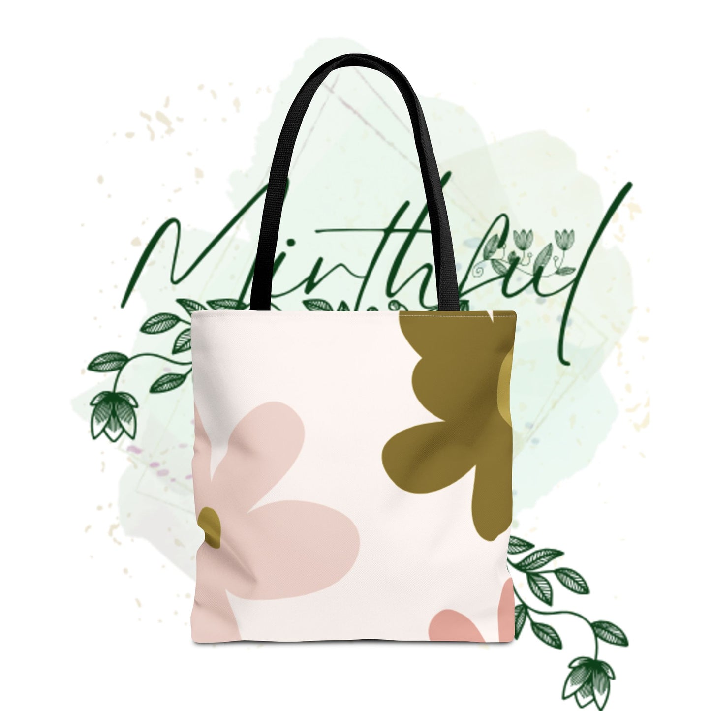 Pink and Proper Floral Tote Bag