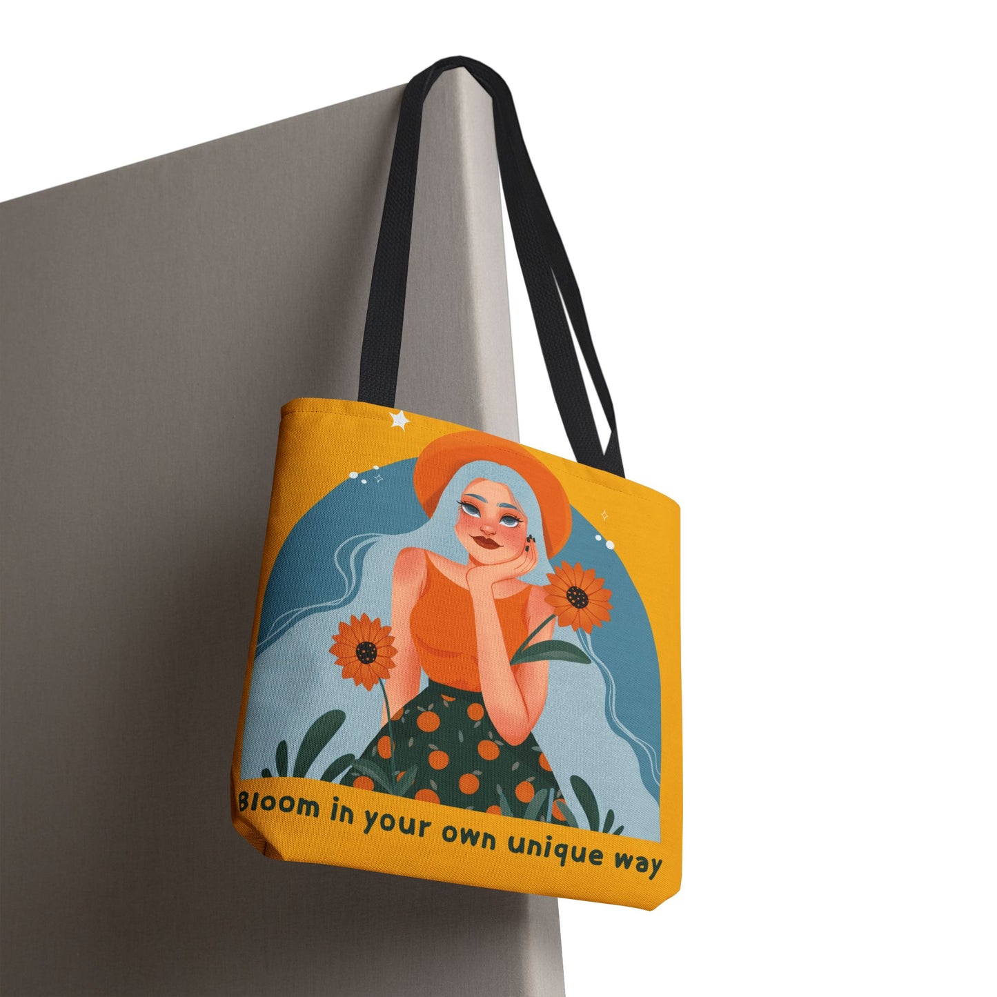 Bloom in Your Own Unique Way Tote Bag