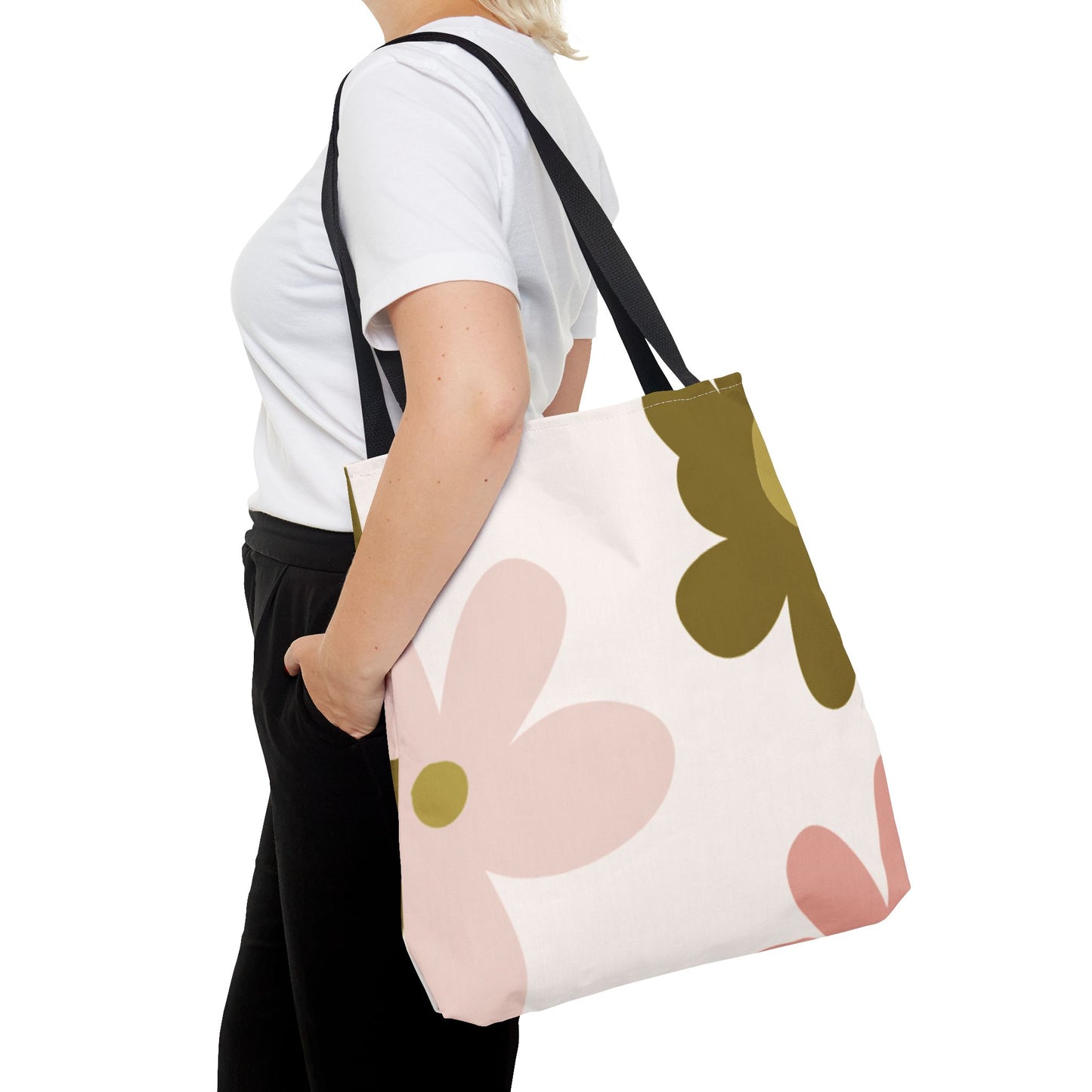 Pink and Proper Floral Tote Bag