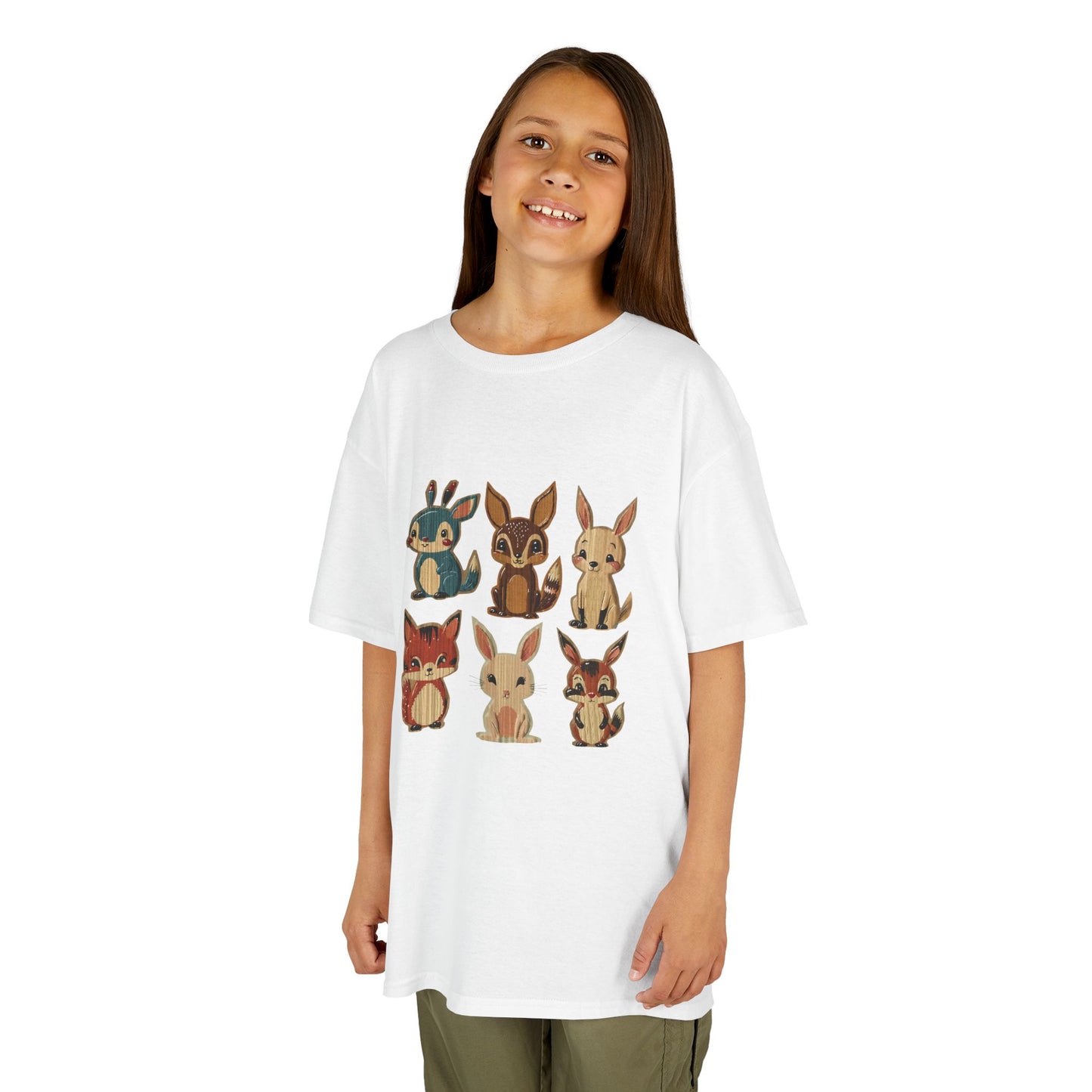 Whimsical Bunny Kids Tee - Cute Animal Graphic T-Shirt