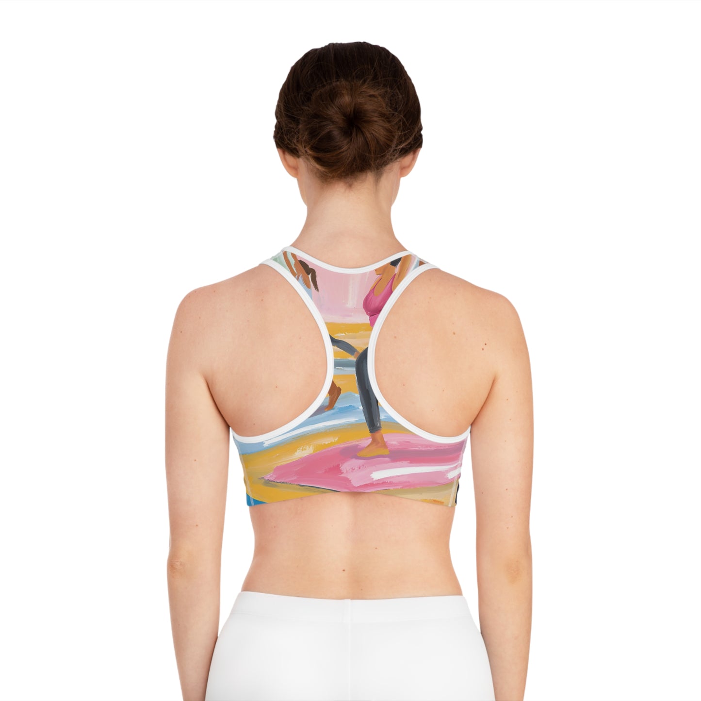 Vibrant Yoga Sports Bra - Perfect for Fitness Enthusiasts