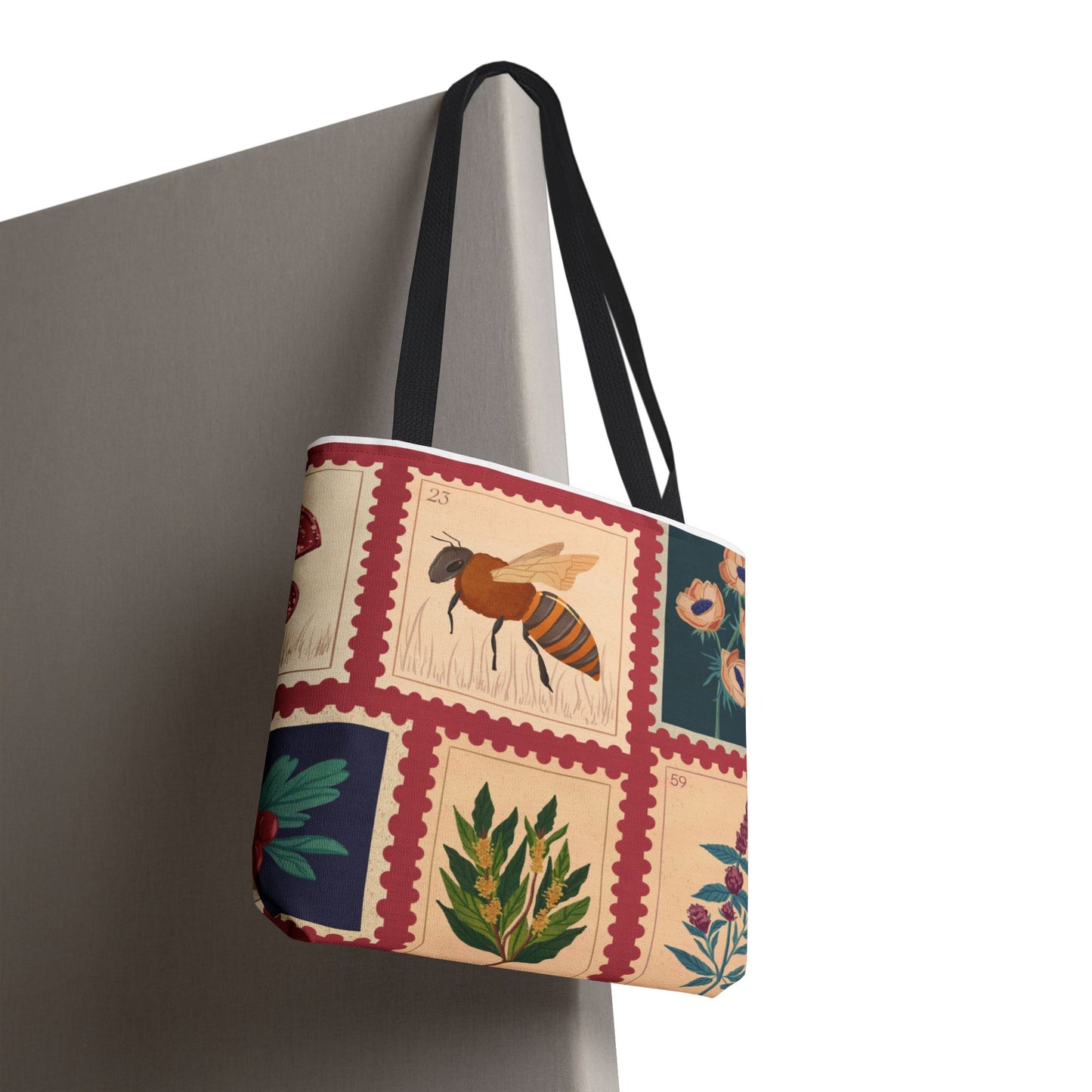 Vintage Botanical Tote Bag