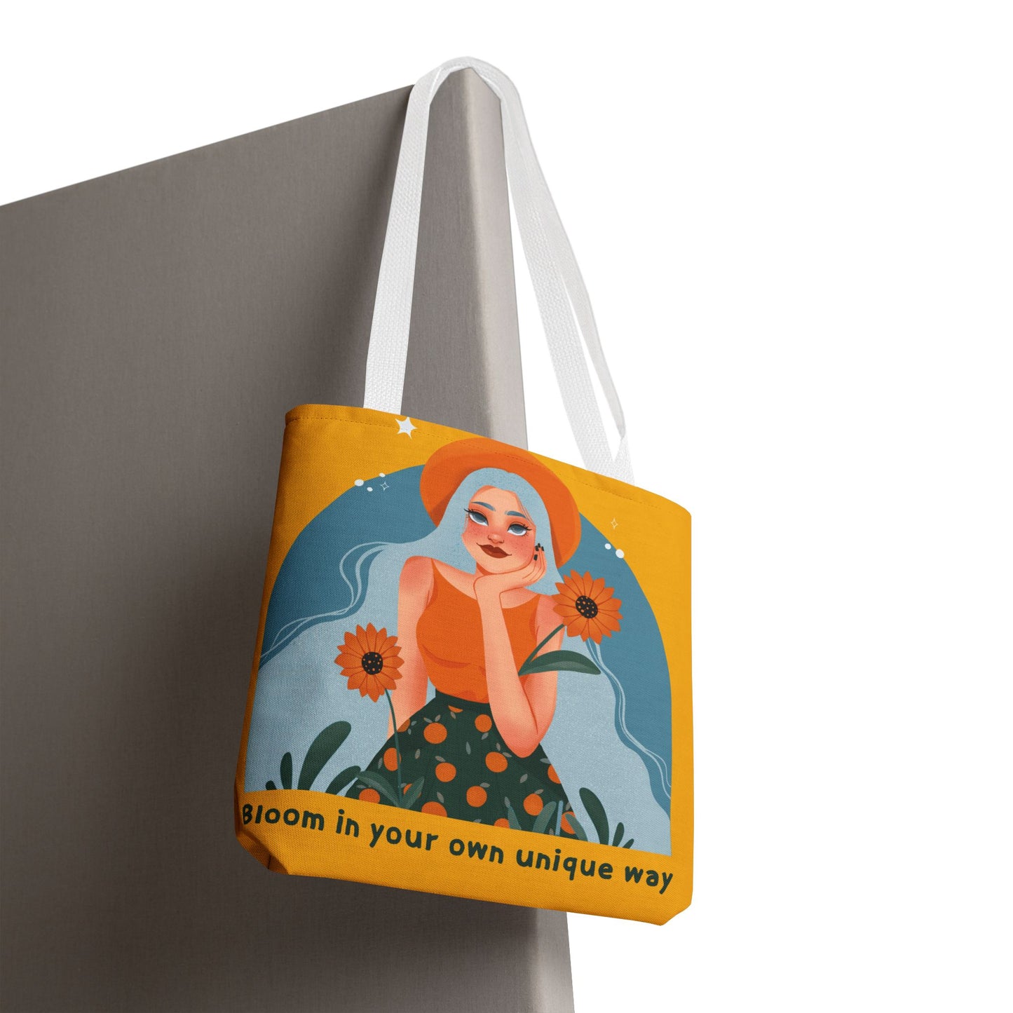 Bloom in Your Own Unique Way Tote Bag
