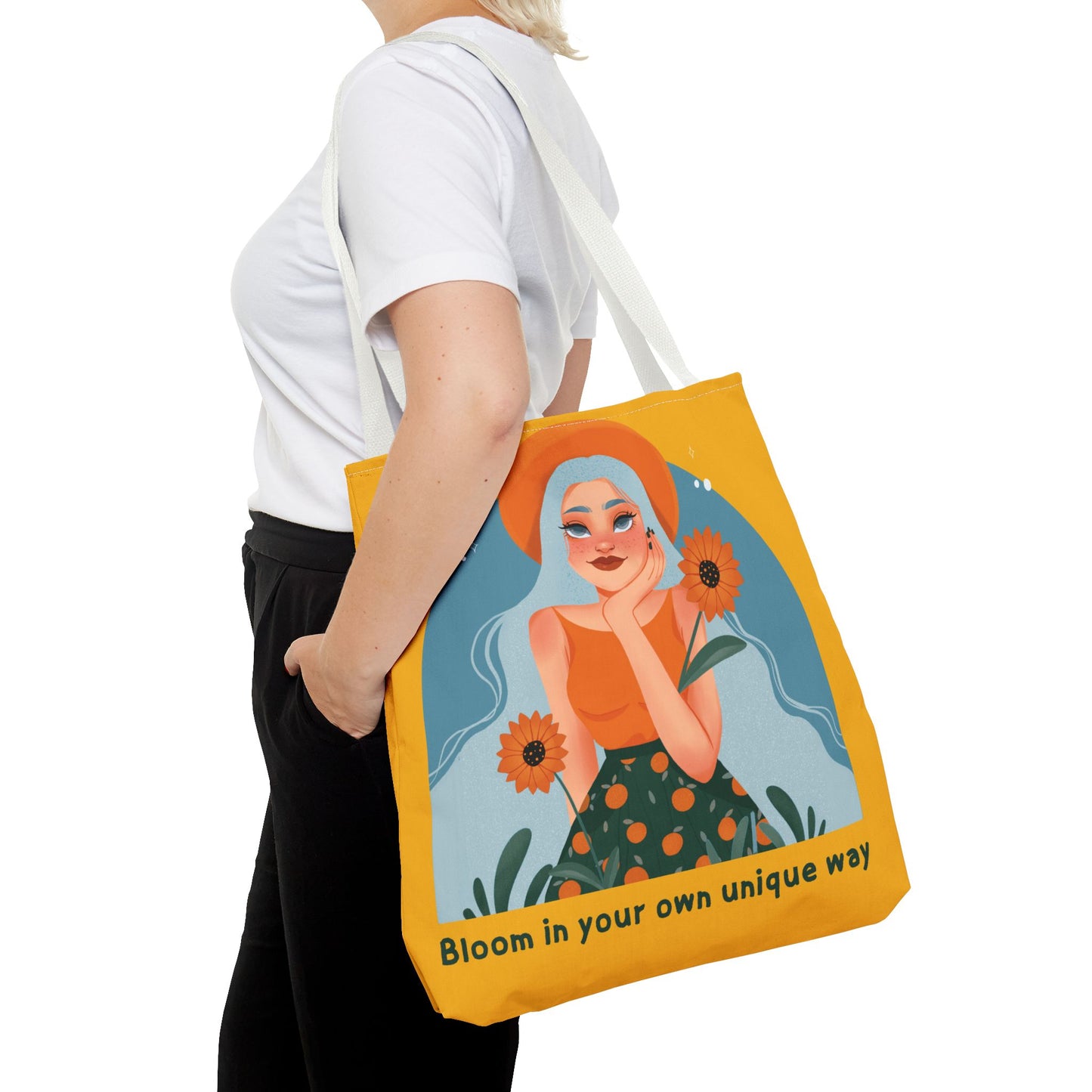 Bloom in Your Own Unique Way Tote Bag