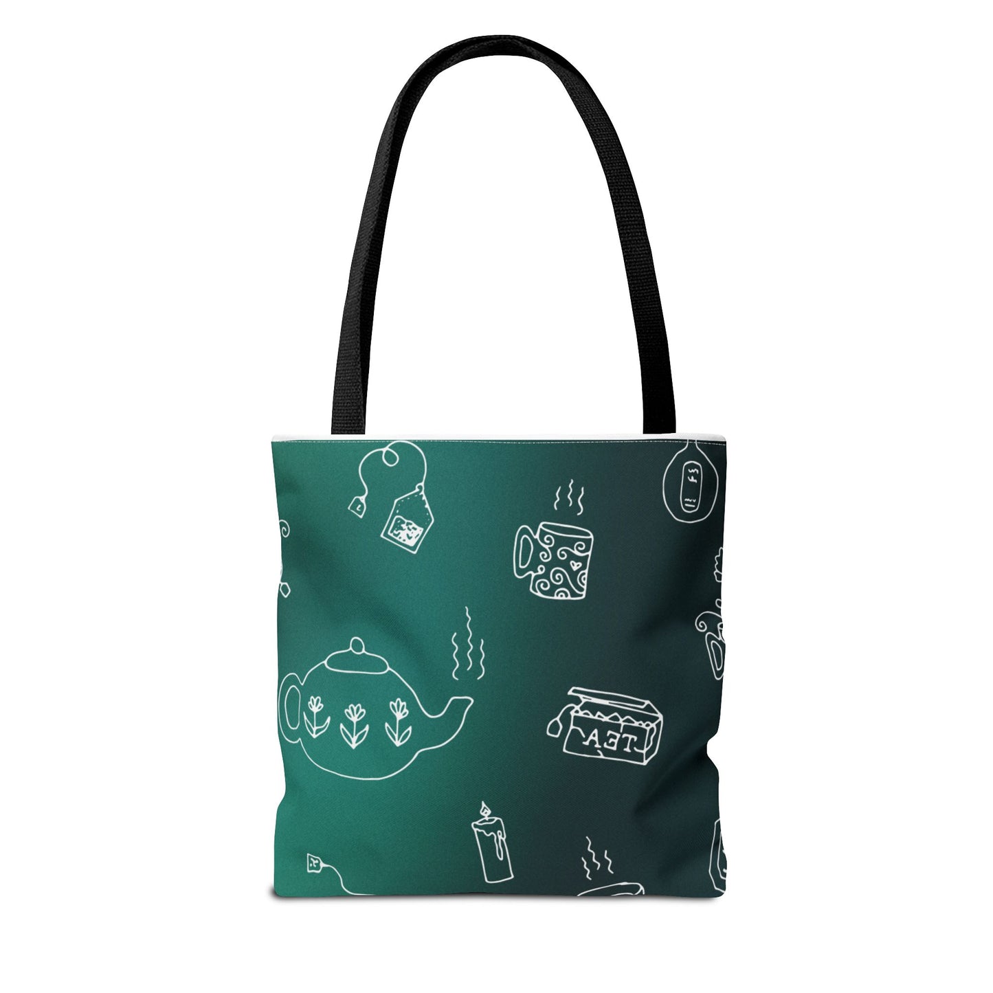 Chic Tea Lover's Tote Bag