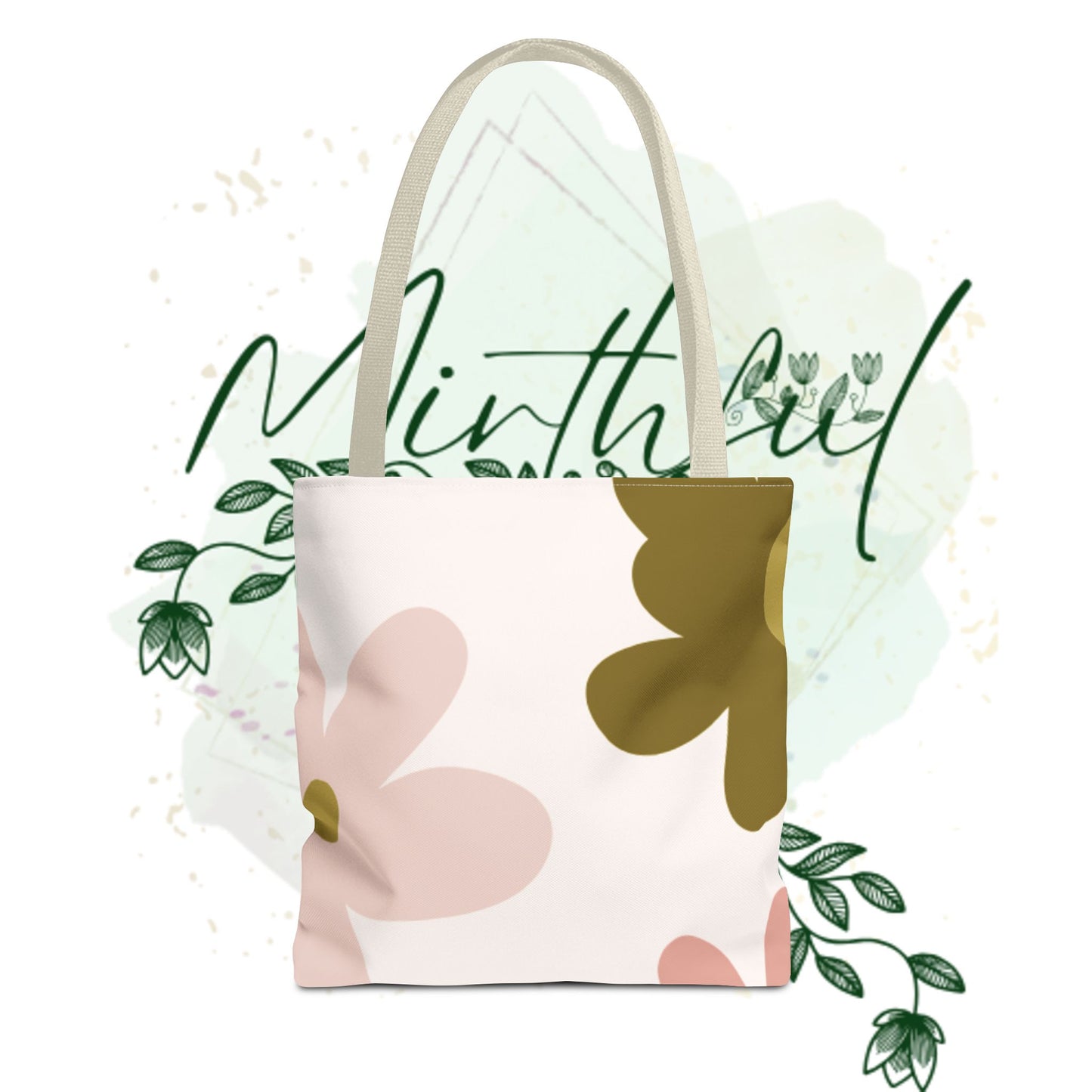 Pink and Proper Floral Tote Bag