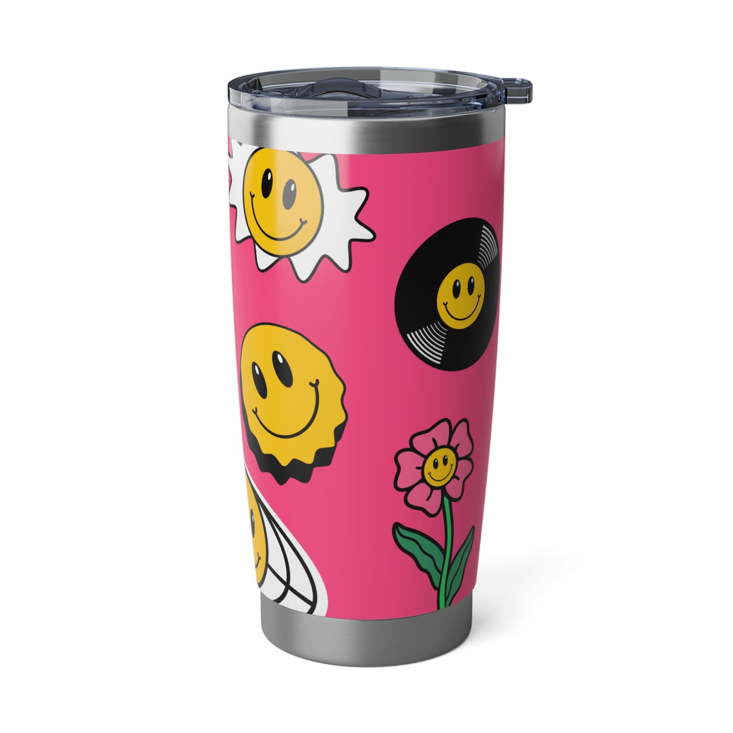 Cheerful Vibes" Tumbler - 20oz Vagabond