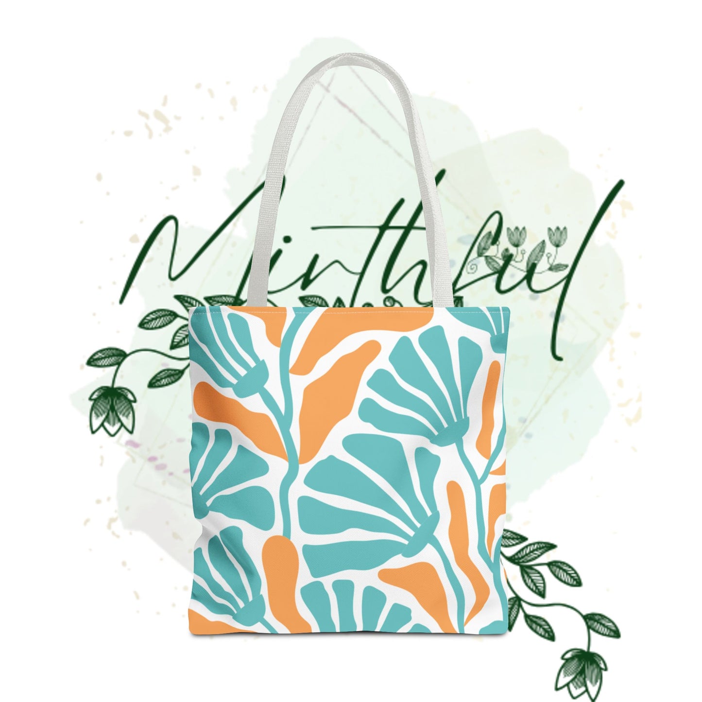 Floral Vibes Tote Bag |