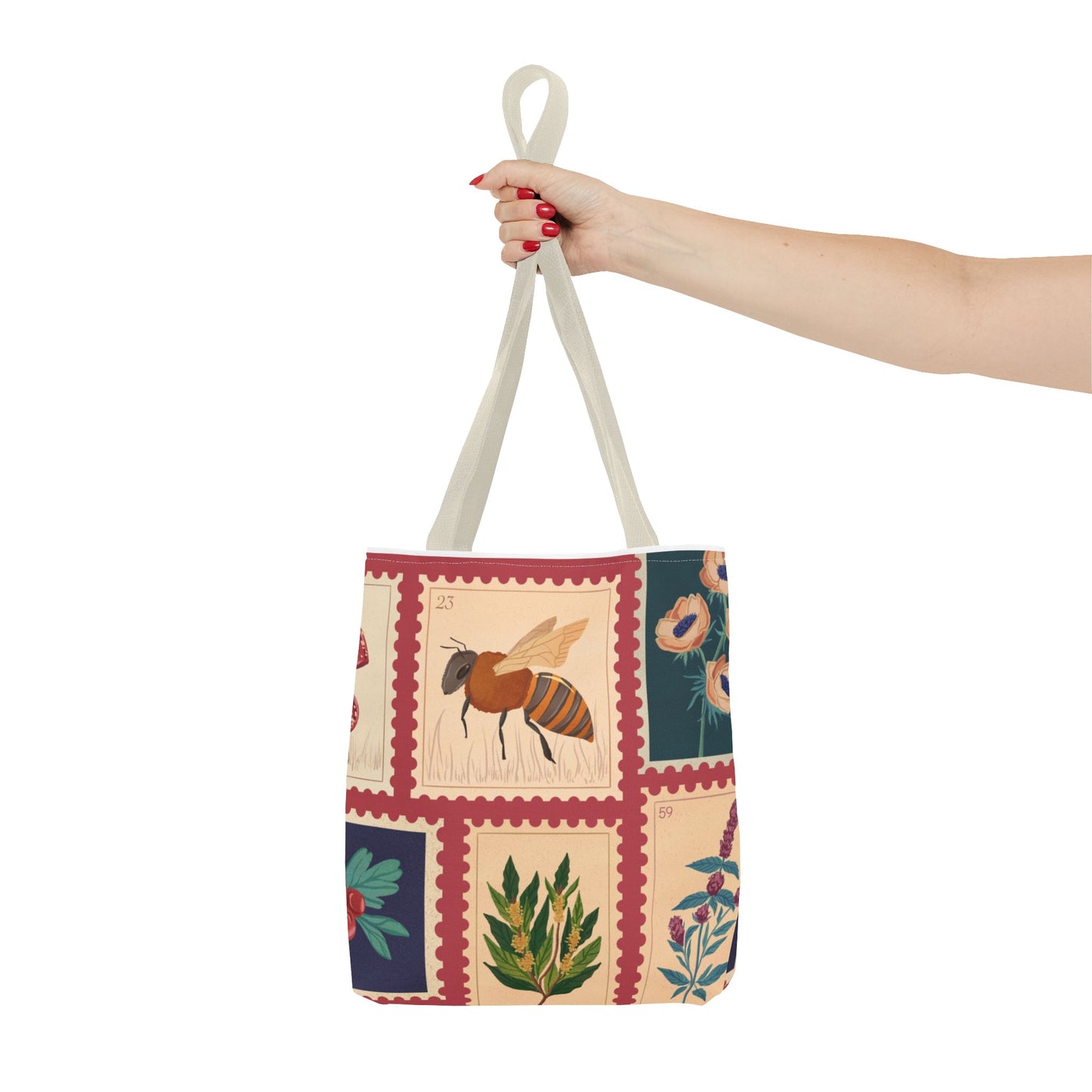 Vintage Botanical Tote Bag