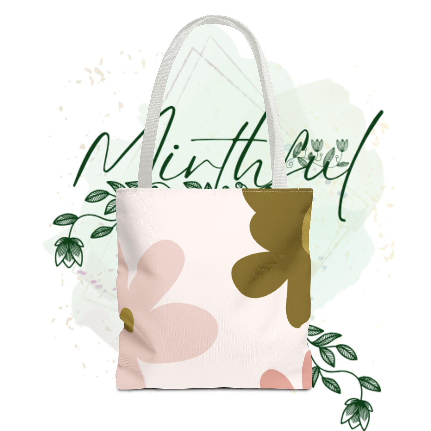 Pink and Proper Floral Tote Bag