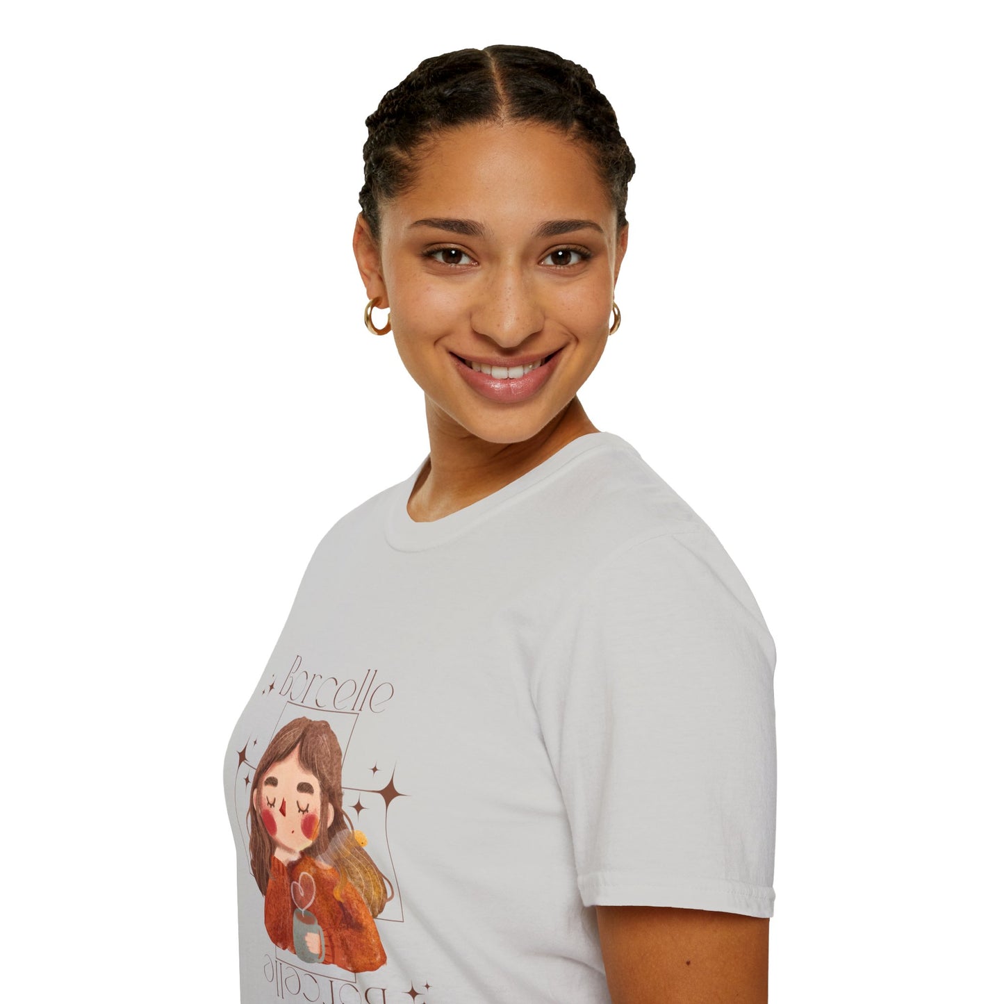 Cute Illustrated Unisex T-Shirt - 'Barceló' Design