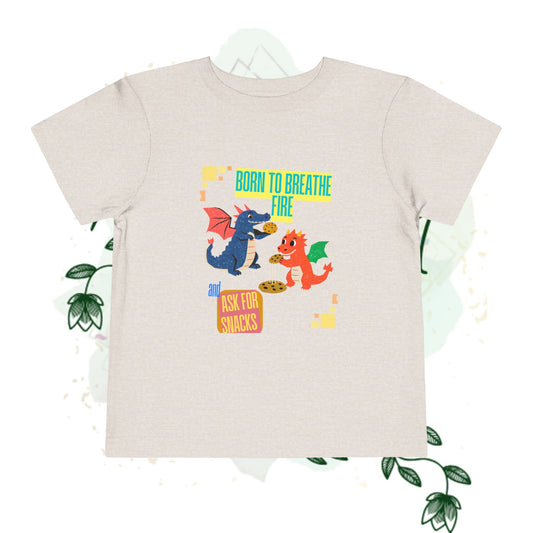 Whimsical Toddler Tee with Dragons