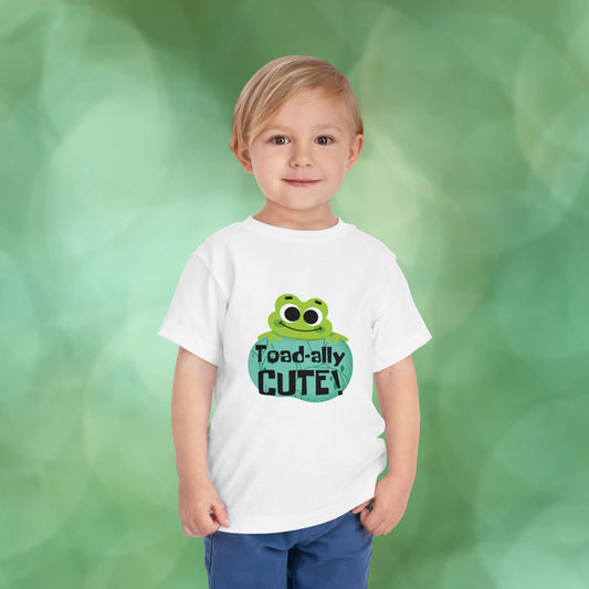 Toddler T-Shirt - Toad-ally Cute Frog