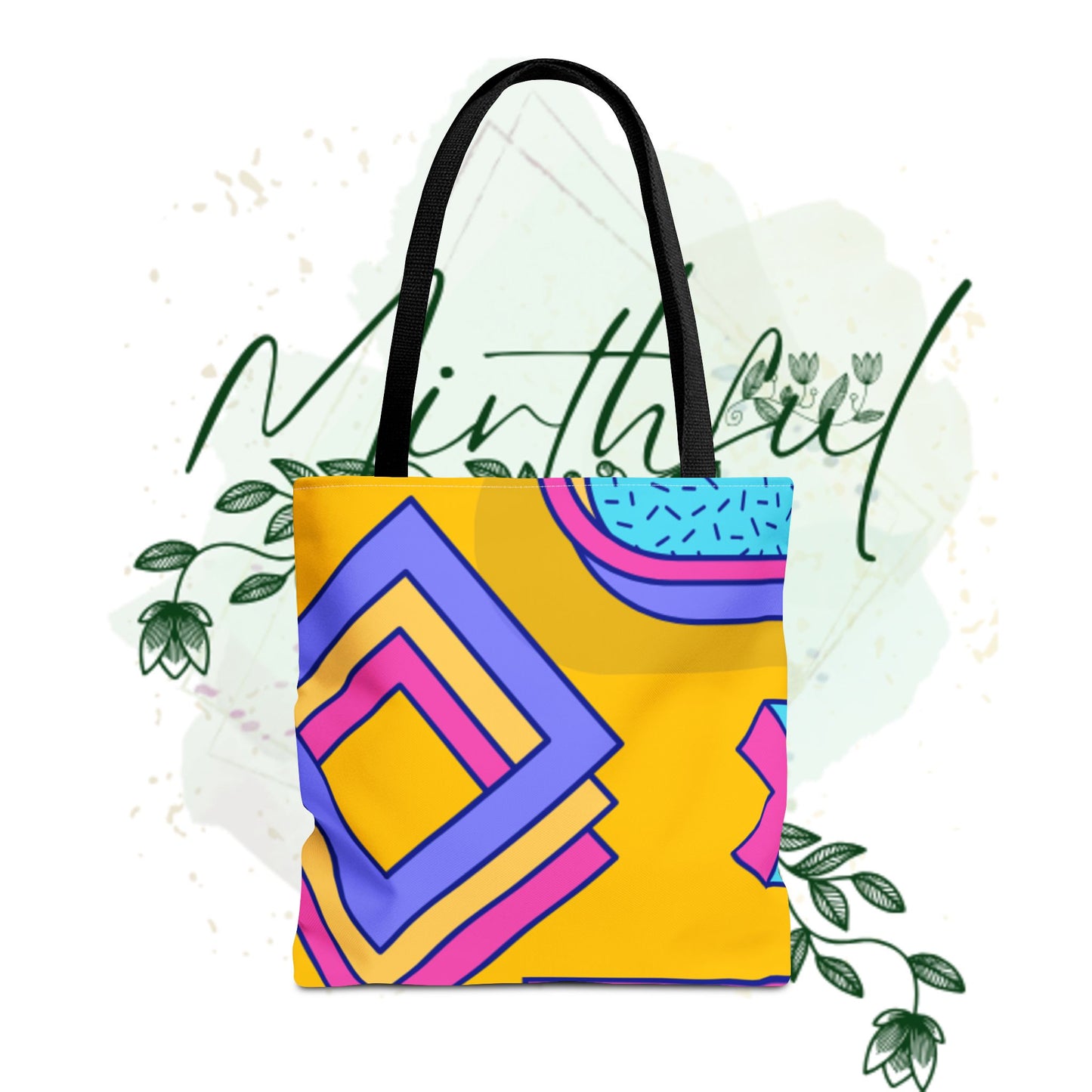 Colorful Abstract Tote Bag