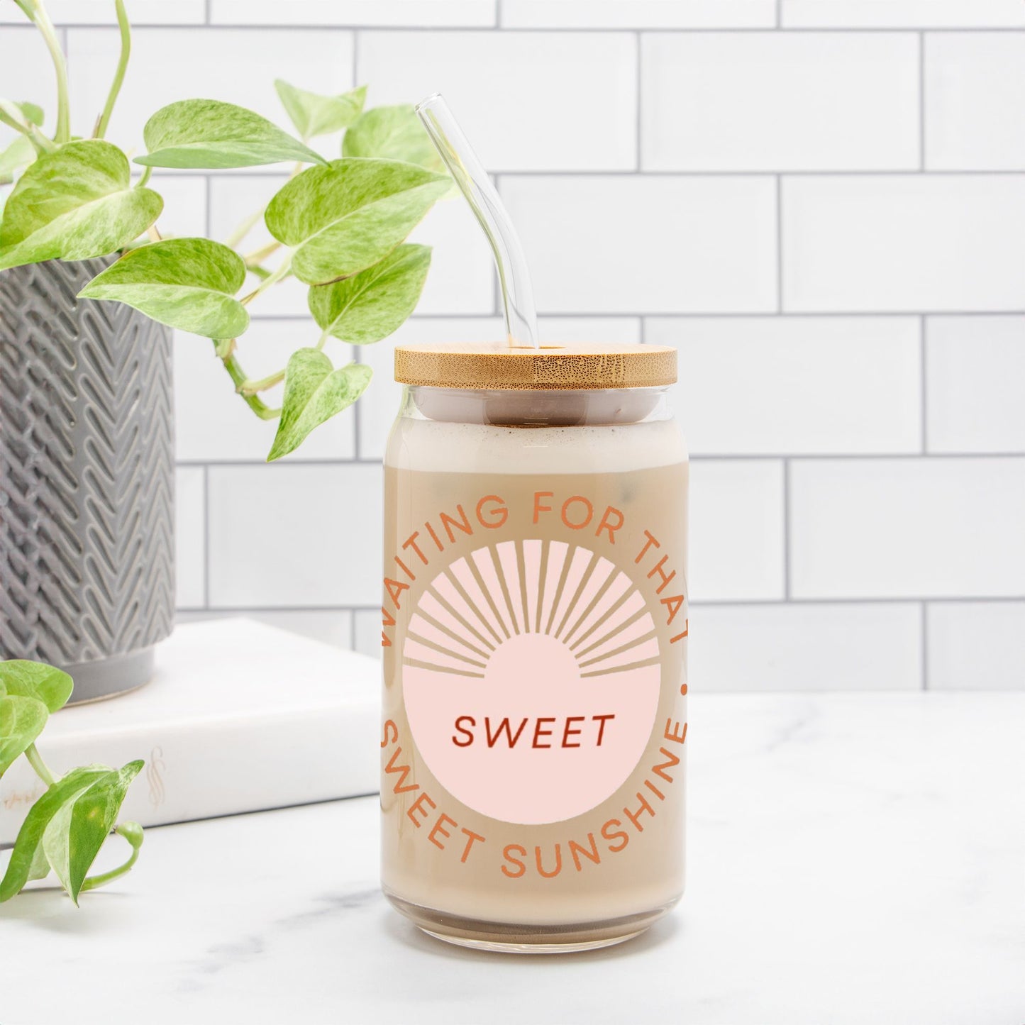 Sweet Sunshine Glass Can 16oz