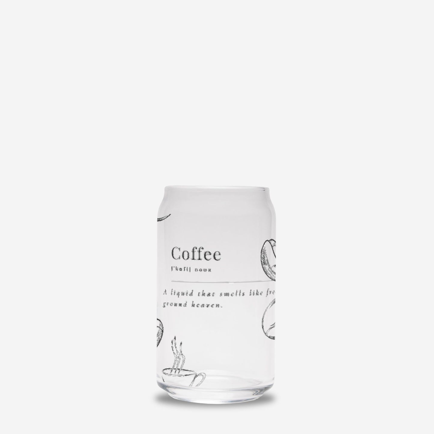 Glass Can 16oz
