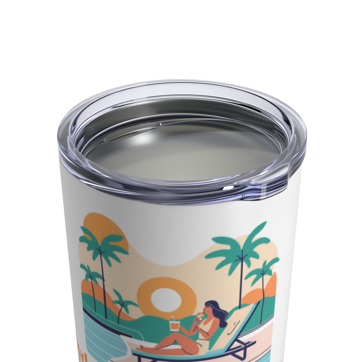 'Hydrated and Unbothered' 10oz Tumbler
