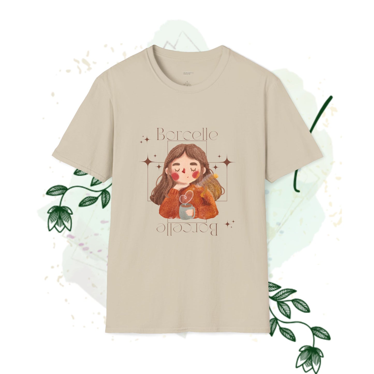 Cute Illustrated Unisex T-Shirt - 'Barceló' Design