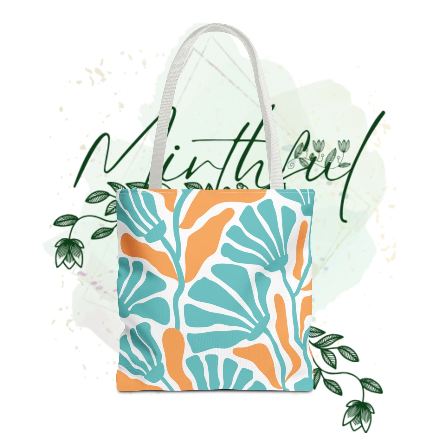 Floral Vibes Tote Bag |