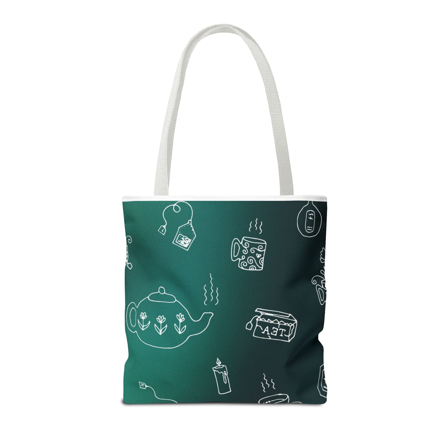 Chic Tea Lover's Tote Bag