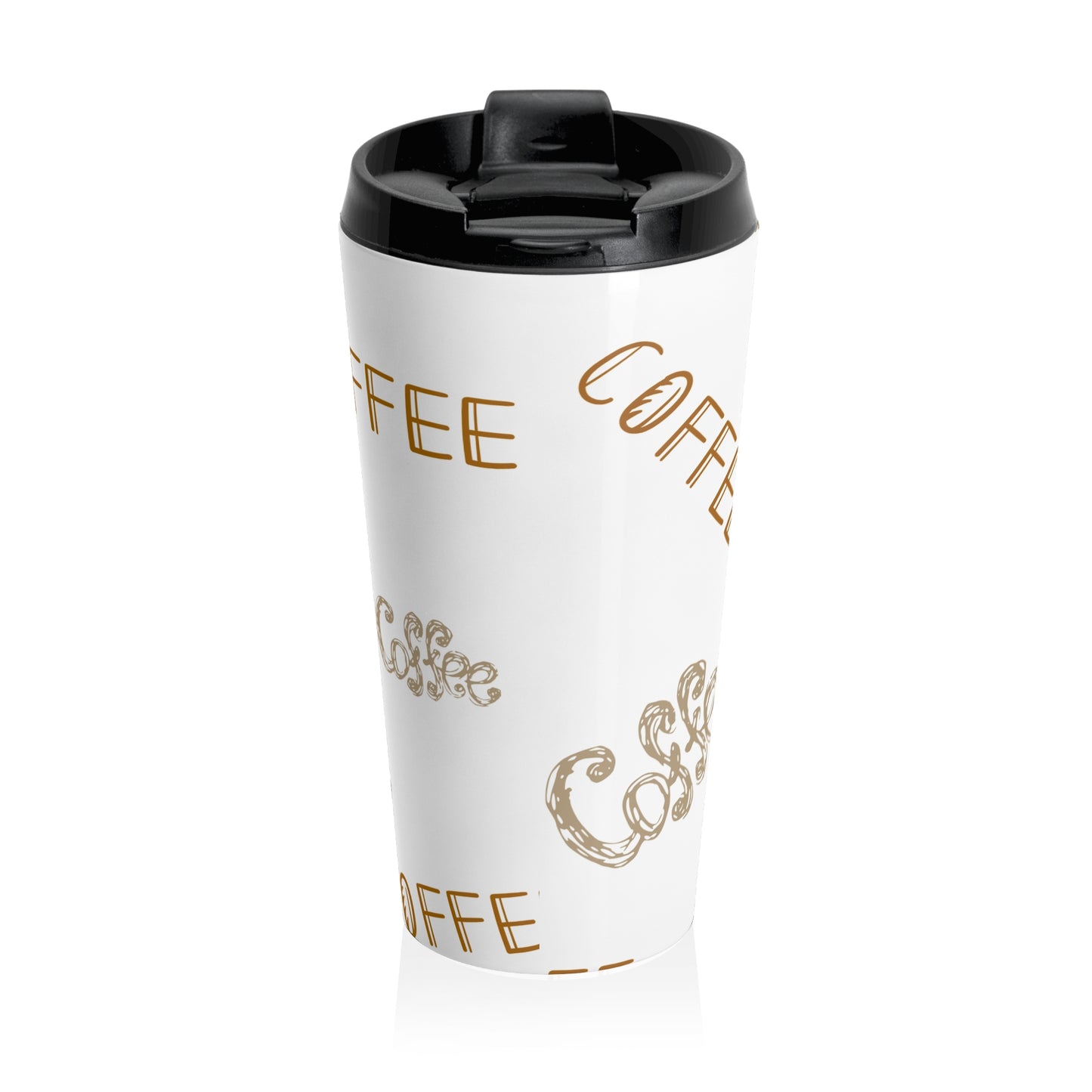 Coffee Lovers Stainless Steel Travel Mug - Perfect for On-the-Go!
