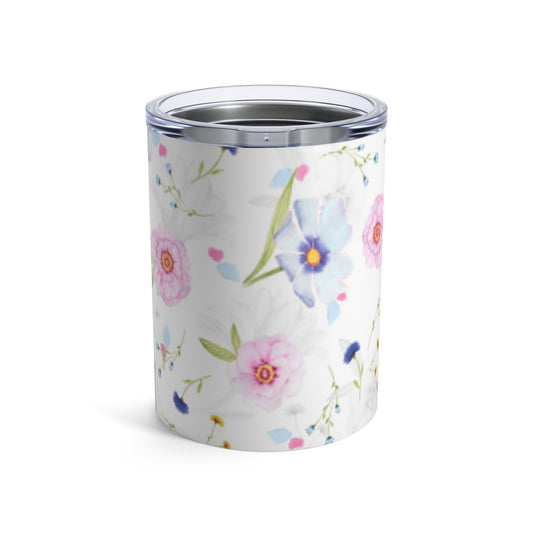 Floral Elegant Tumbler 10oz – Perfect for Gifts, Events & Everyday Use