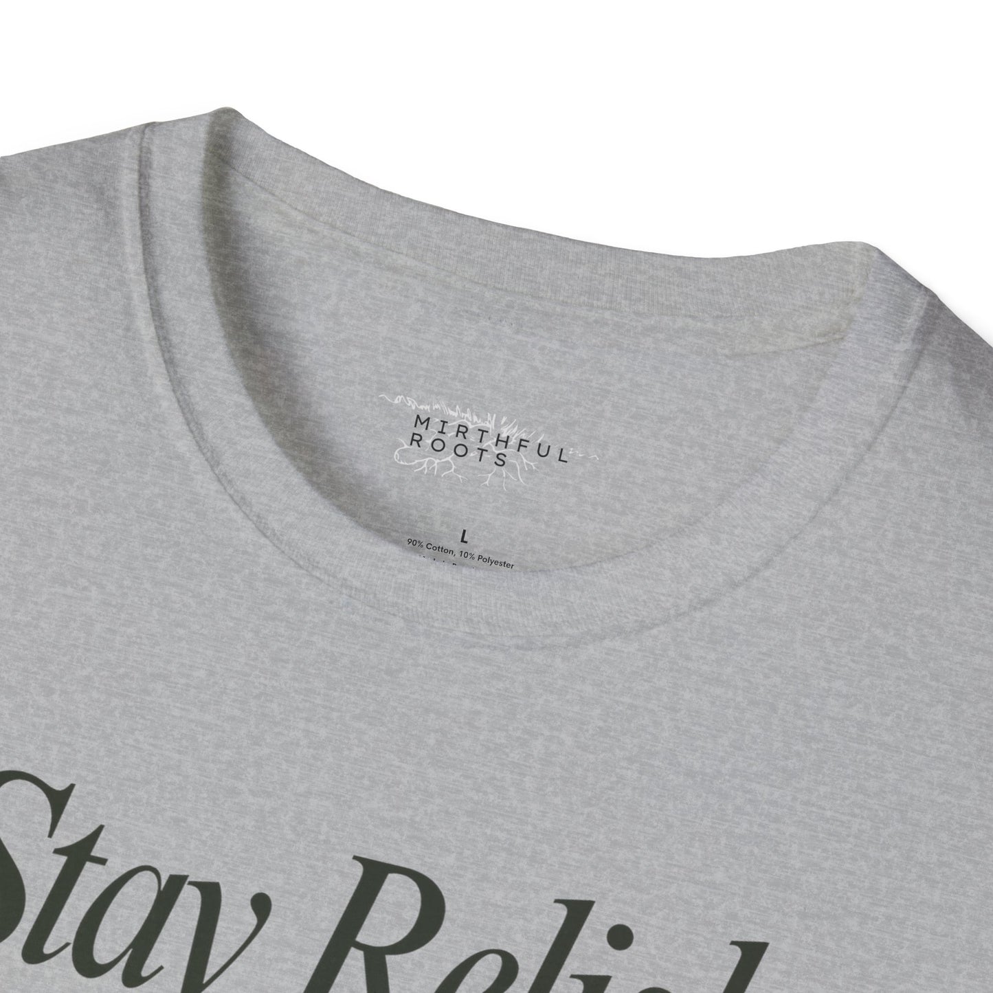 Vintage Style Relaxed T-Shirt - 'Stay Relish My Friends'