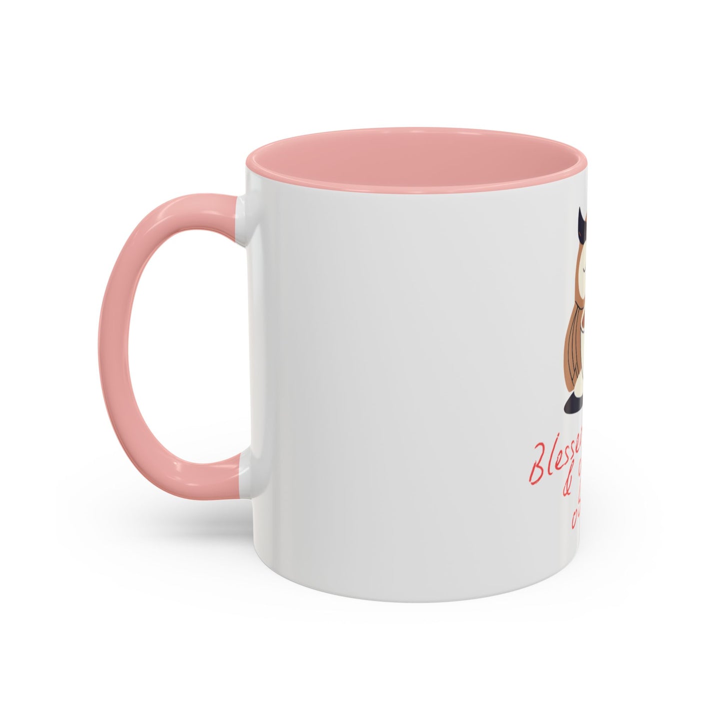 Blessed & Coffee Obsessed Mug - 11 & 15oz Ceramic Coffee Cup for Coffee Lovers