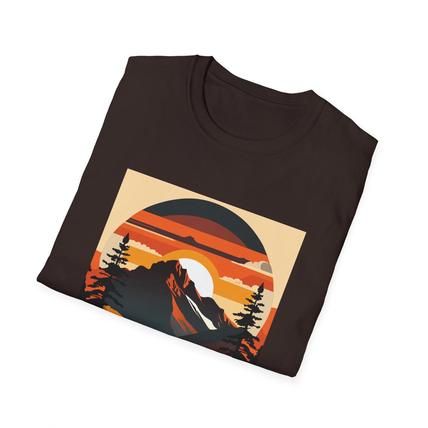 Sunset Horizon Unisex Softstyle T-Shirt