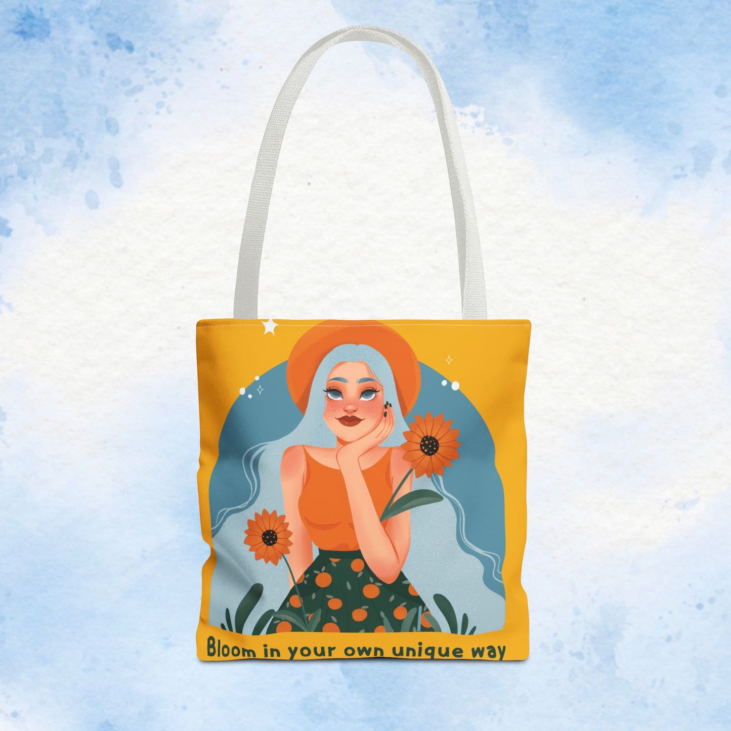 Bloom in Your Own Unique Way Tote Bag