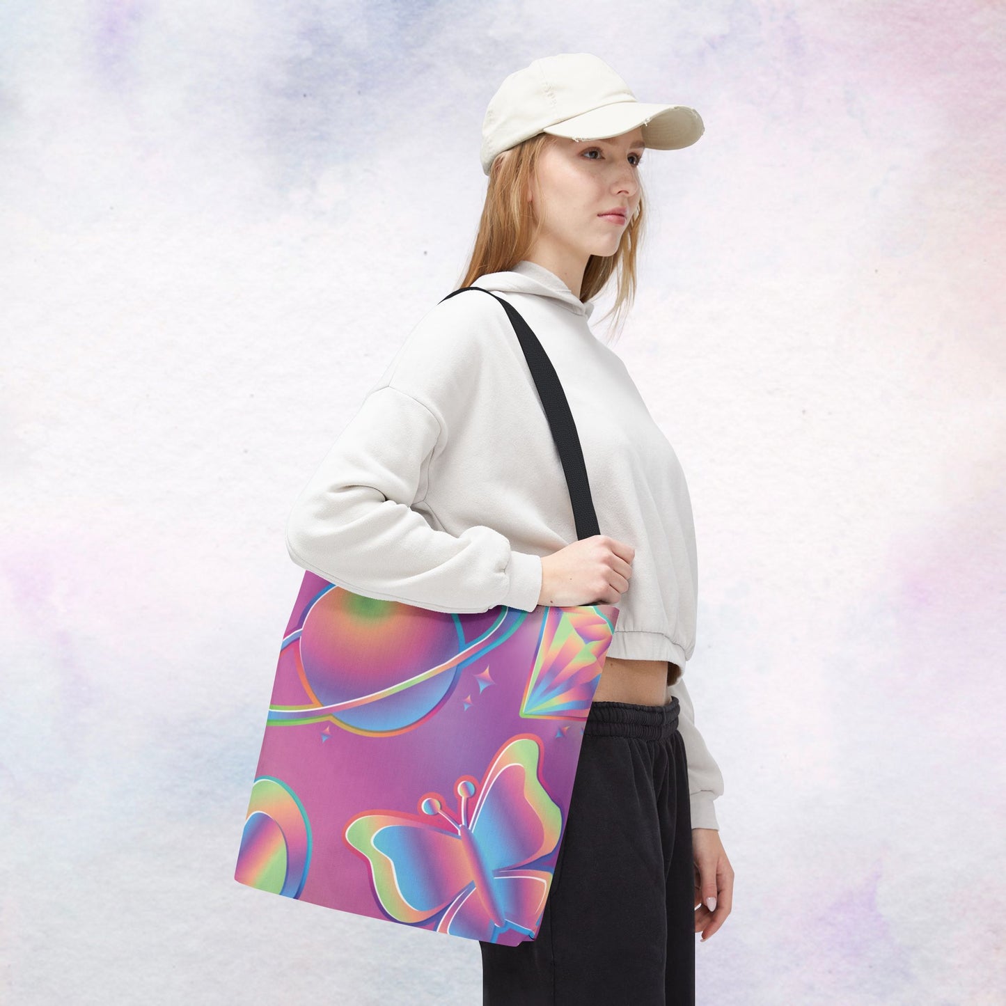 Pastel CosmicTote Bag