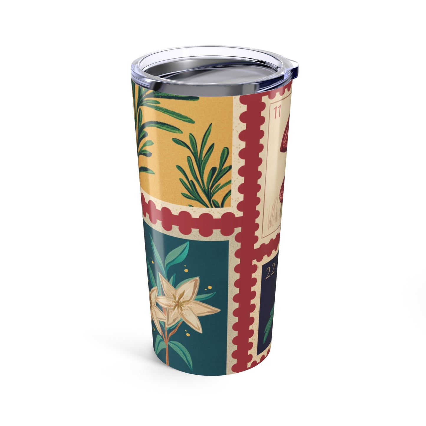 Vintage Botanical Tumbler 20oz