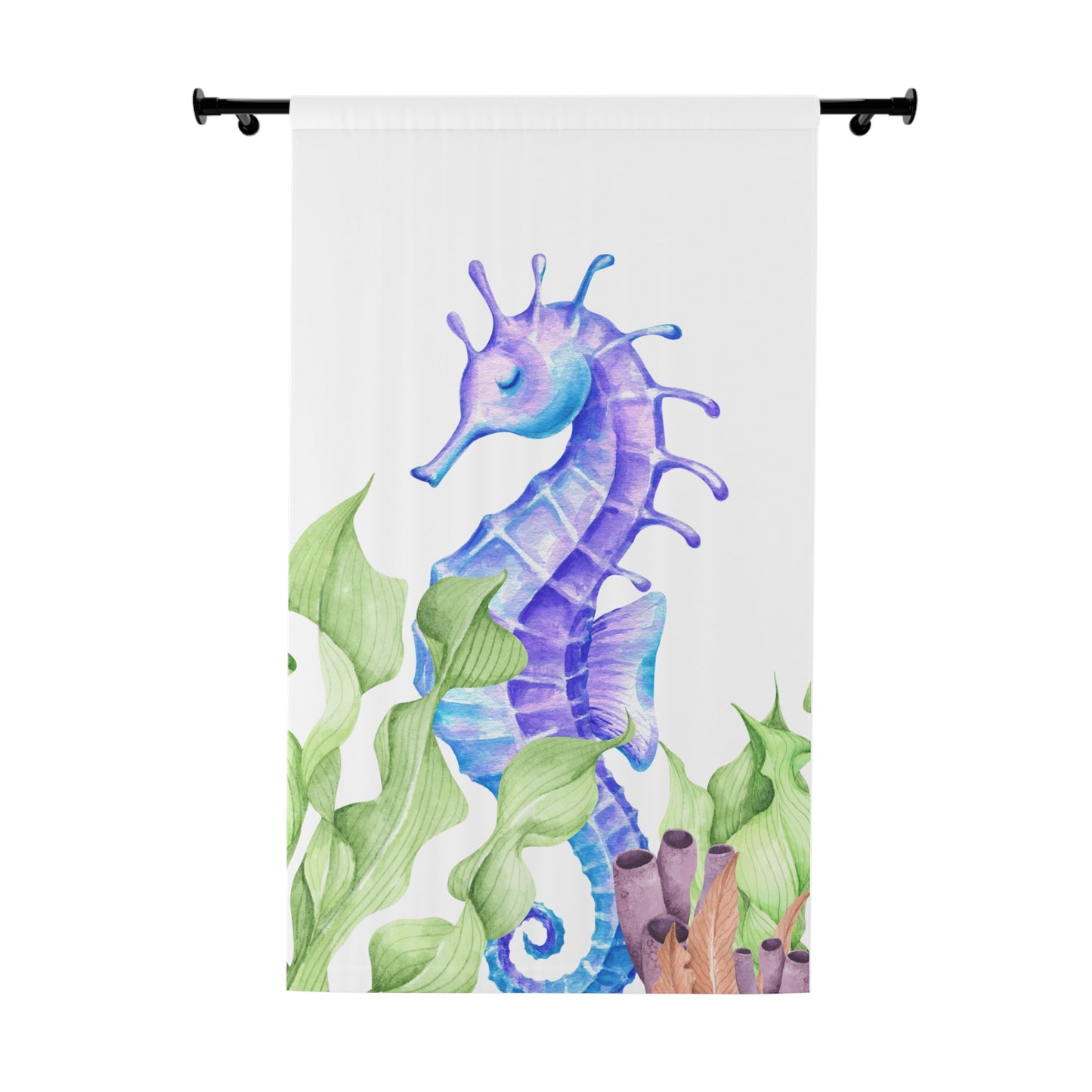Wild & Wonder Curtain, Sea Horse
