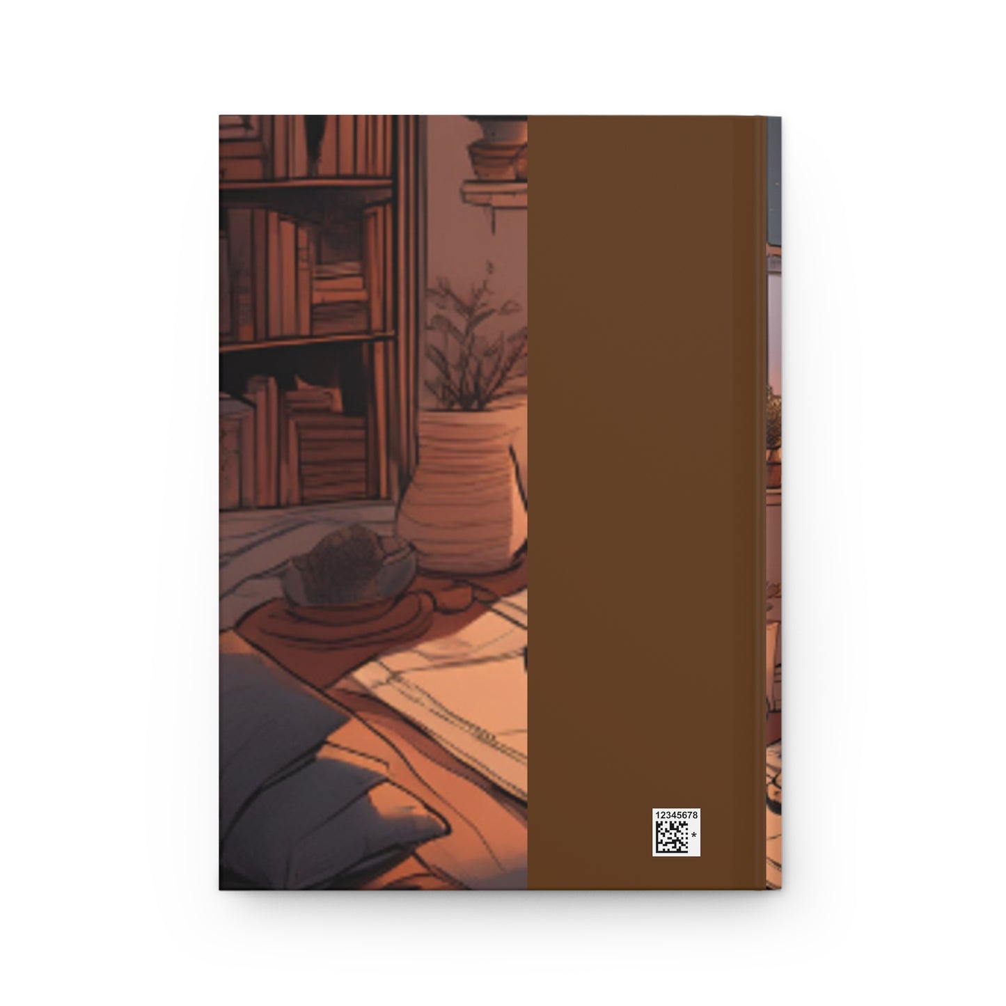 Cozy Bedroom Hardcover Journal - Perfect for Reflection and Inspiration
