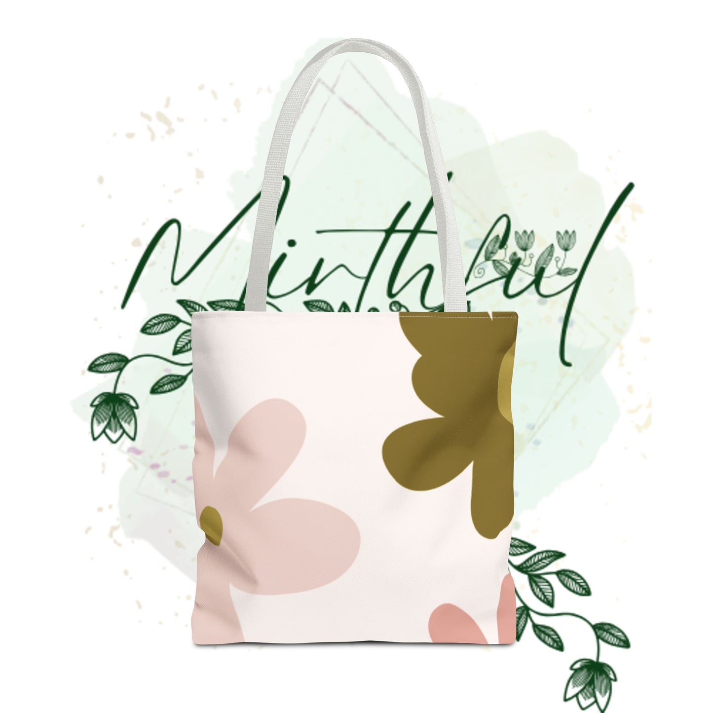 Pink and Proper Floral Tote Bag