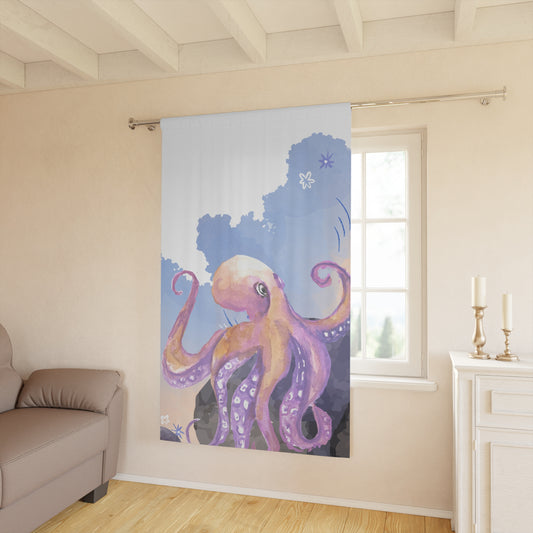 Wild & Wonder Curtain, Octopus
