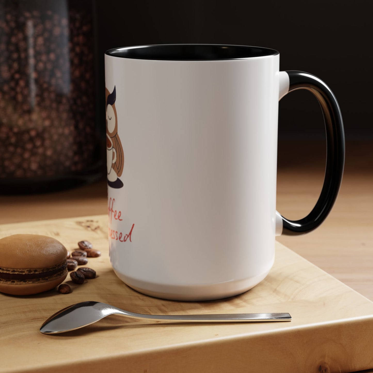 Blessed & Coffee Obsessed Mug - 11 & 15oz Ceramic Coffee Cup for Coffee Lovers