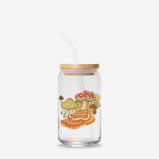 Cool 'Shrooms & Co. Glass Can 16oz