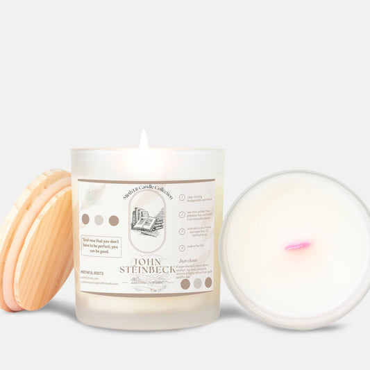Mirth Lit Candle: John Steinback