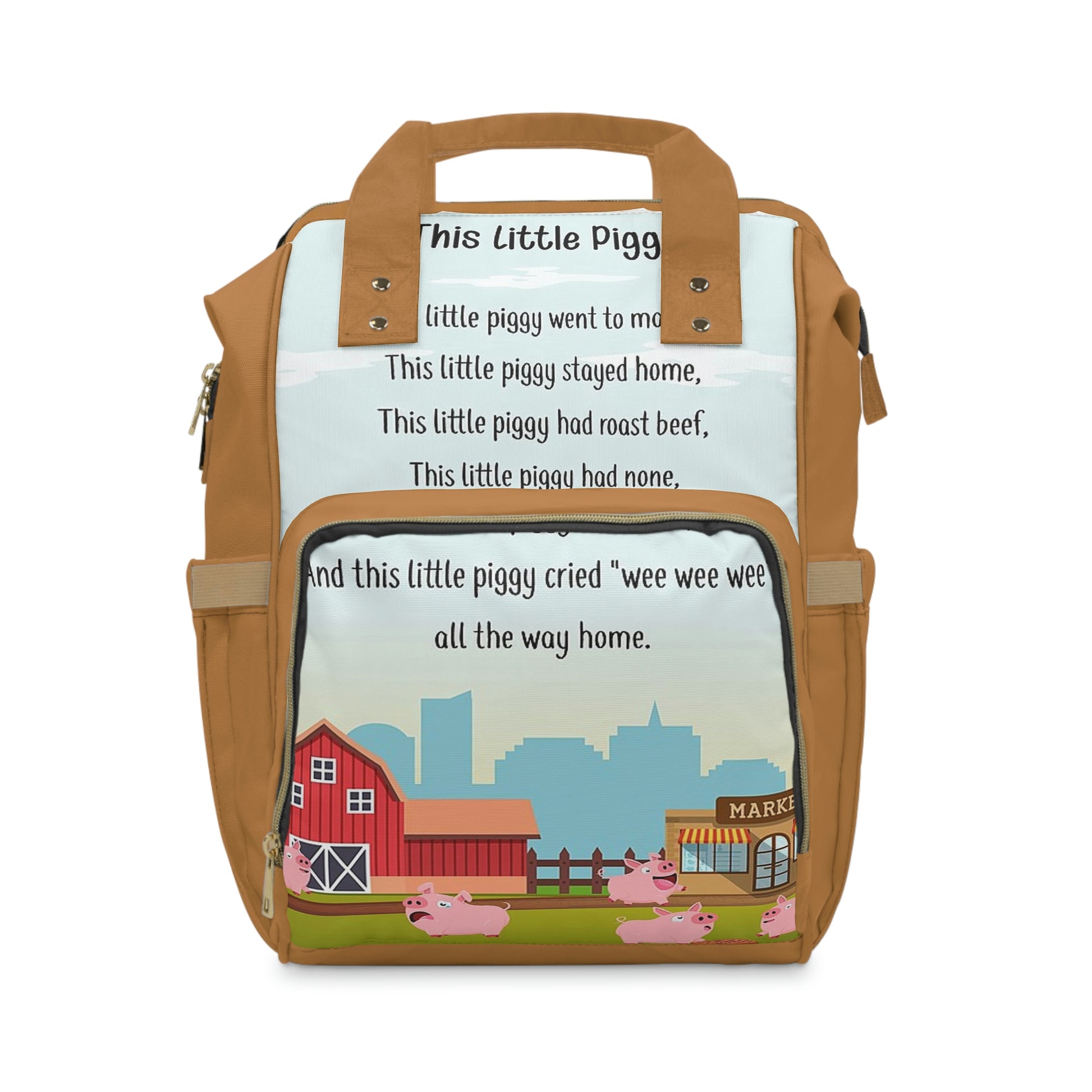 Getting Piggy With It Diaper Bag Backpack